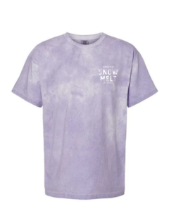 Purple Spiked Snowmelt "Colorblast" T-shirt